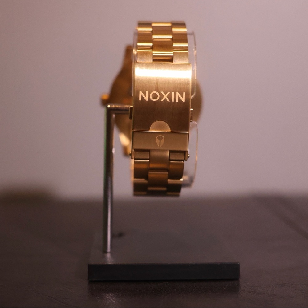 Nixon Fifth Element Gold/Black Automatic Stainless Steel Watch - Picture 4 of 5